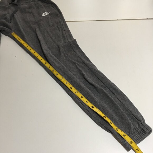 Nike Sportswear Fleece Womens XS Gray Joggers Sweatpants - Picture 9 of 10